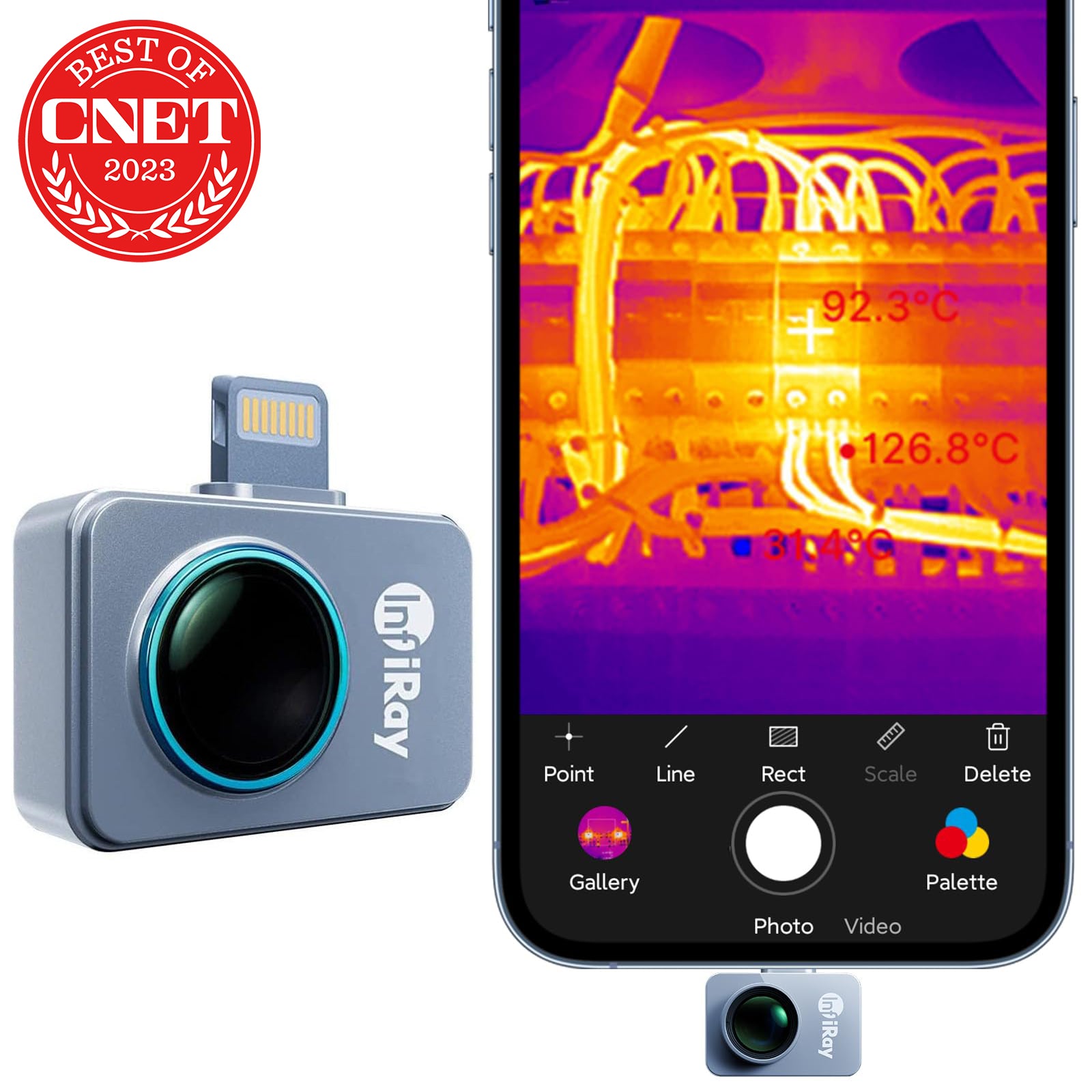 InfiRay P2 Pro World’s Smallest Thermal Camera